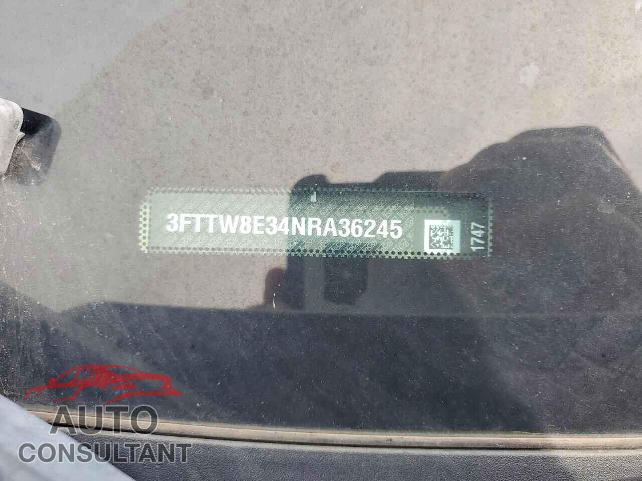FORD MAVERICK 2022 - 3FTTW8E34NRA36245