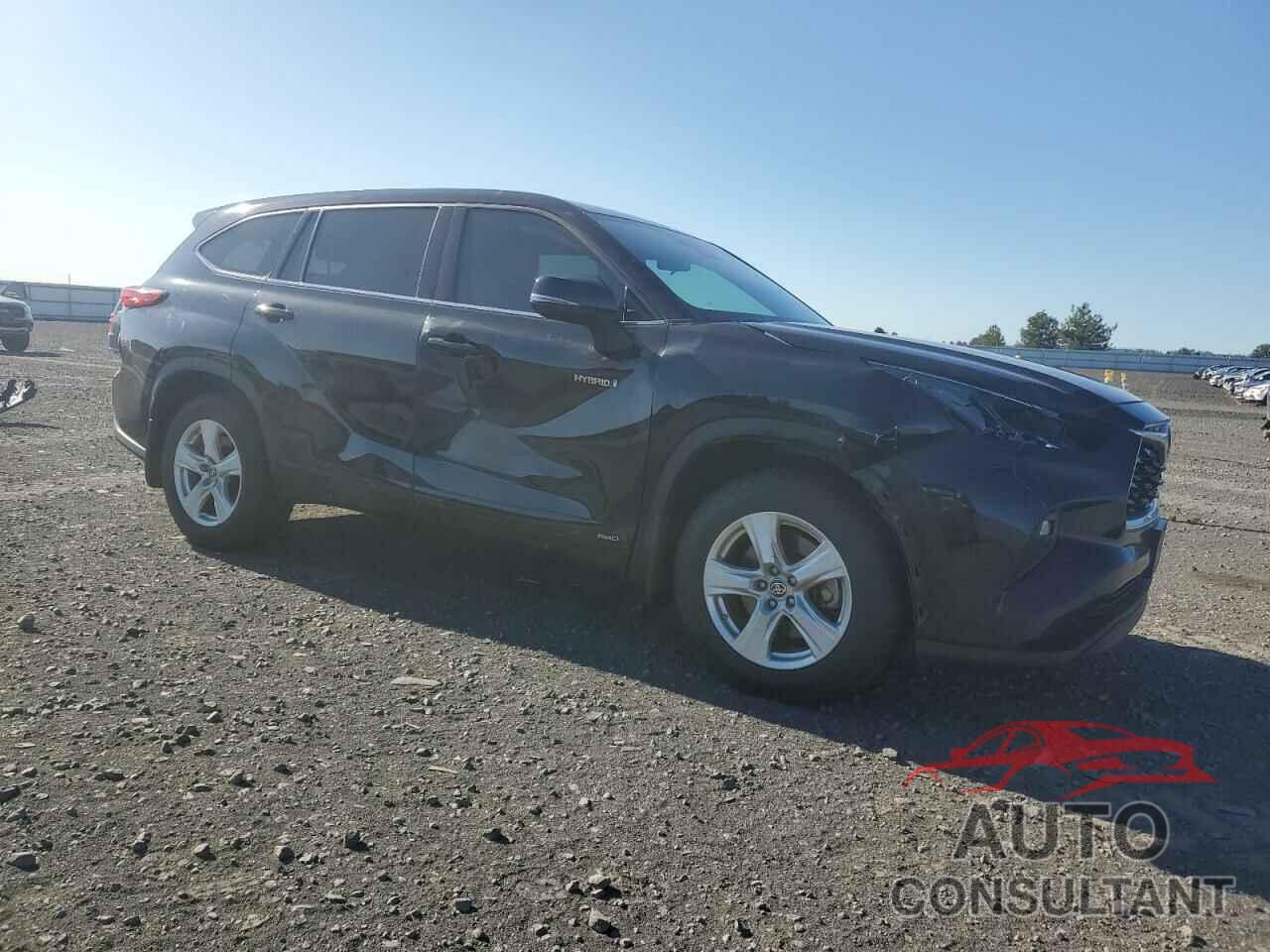 TOYOTA HIGHLANDER 2021 - 5TDBBRCH4MS523629