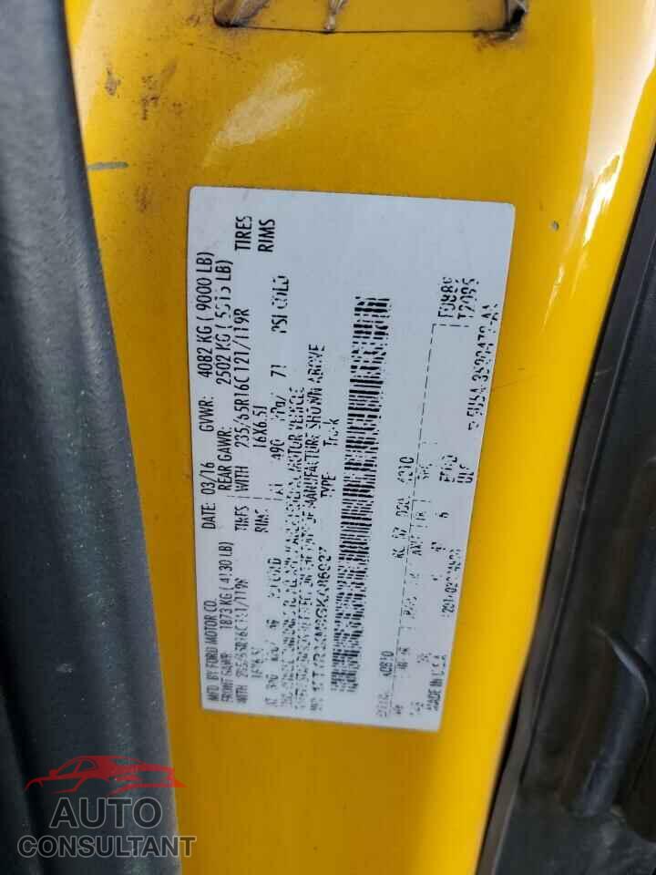 FORD TRANSIT 2016 - 1FTYR2XM6GKA86927