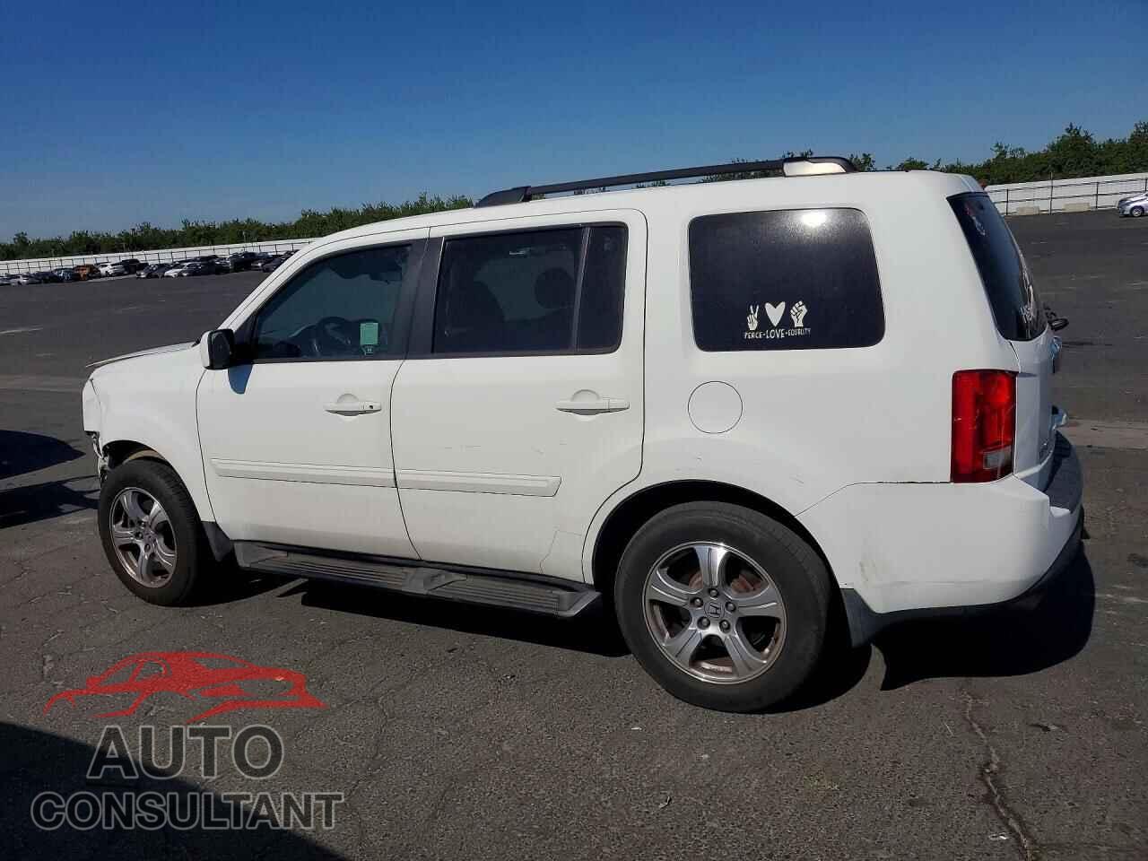 HONDA PILOT 2012 - 5FNYF3H41CB043388