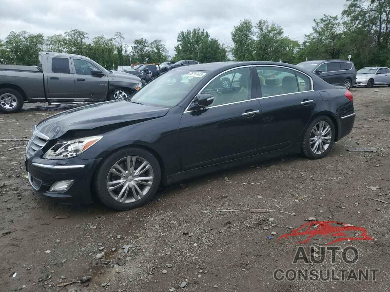 HYUNDAI GENESIS 2012 - KMHGC4DD3CU211938