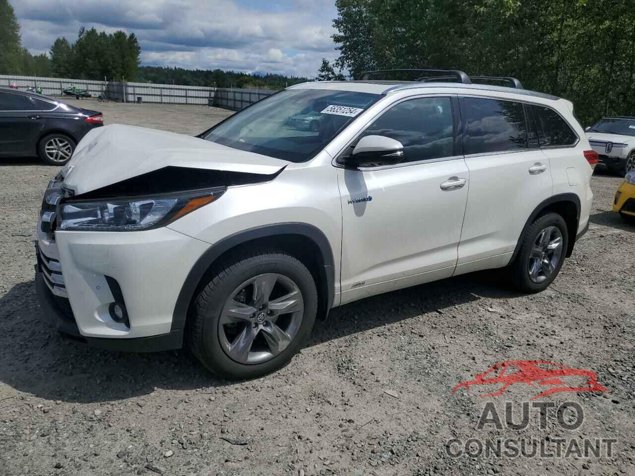 TOYOTA HIGHLANDER 2019 - 5TDDGRFH7KS059545