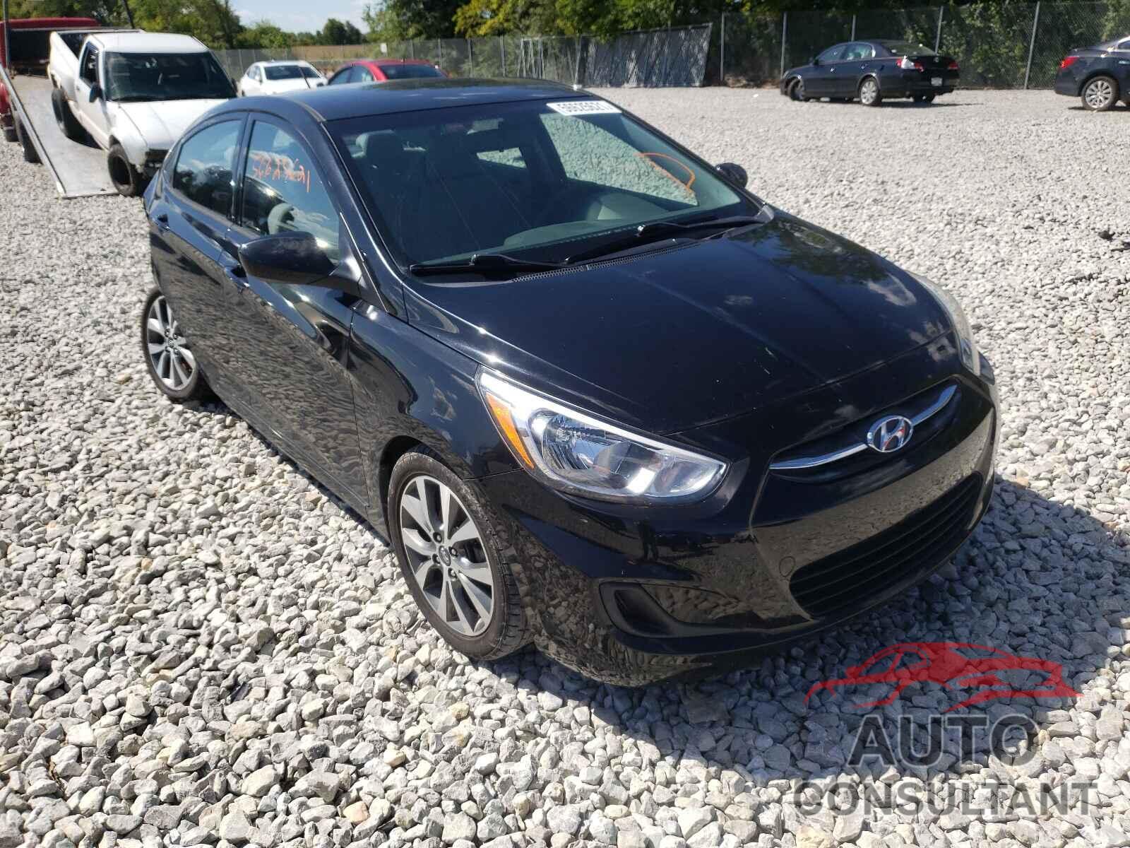HYUNDAI ACCENT 2017 - KMHCT4AE0HU353182