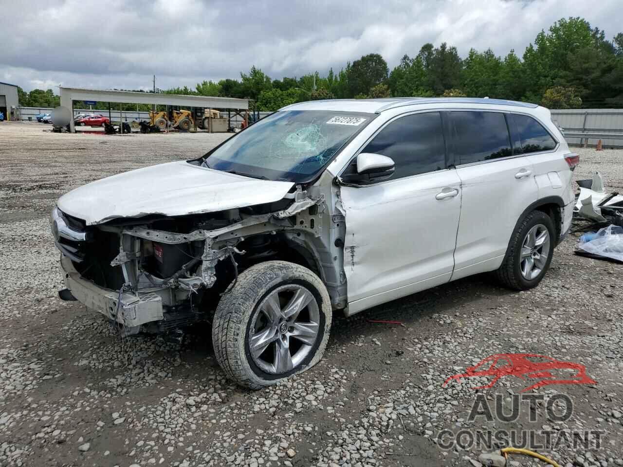 TOYOTA HIGHLANDER 2016 - 5TDYKRFH3GS136418