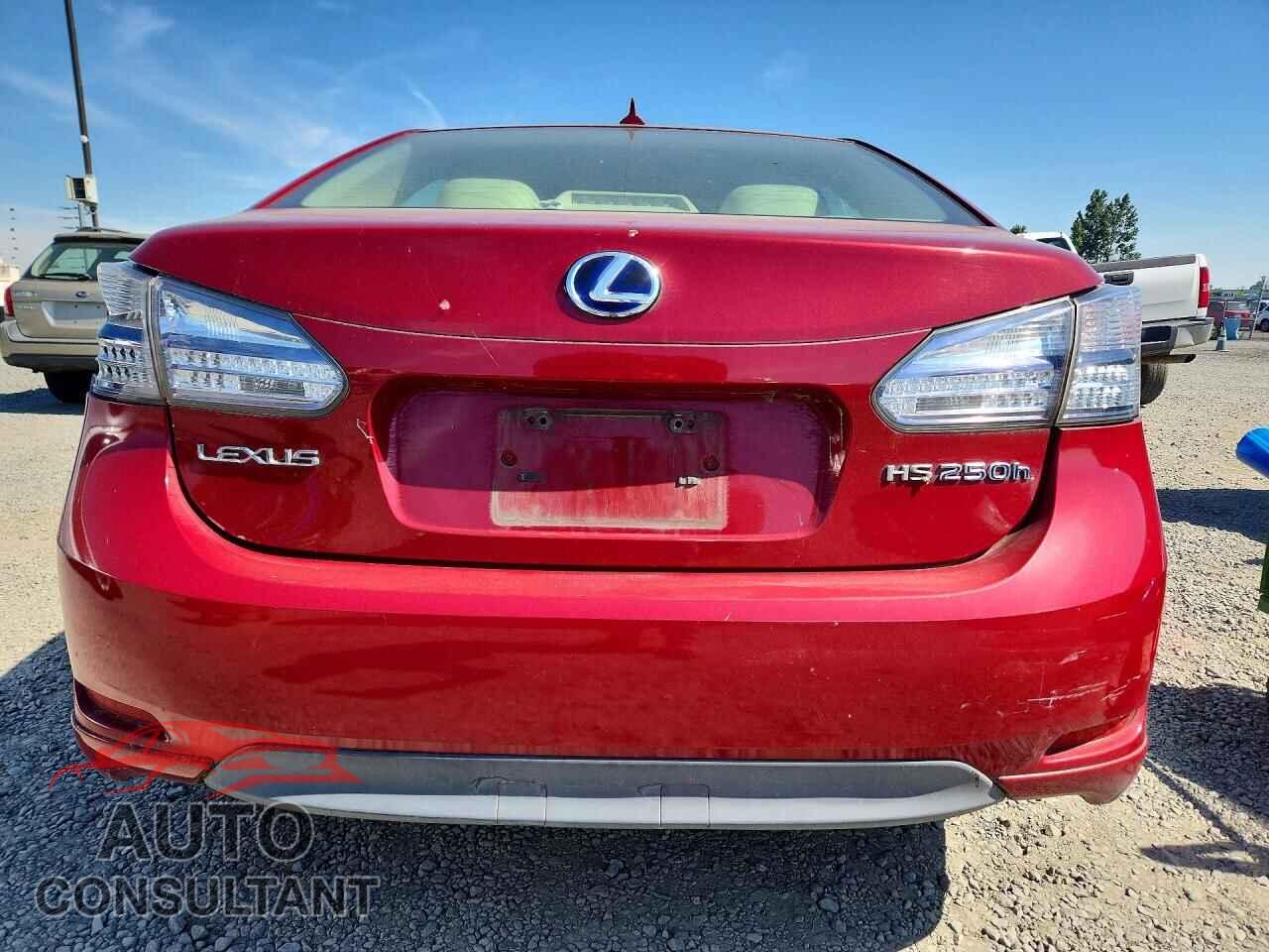 LEXUS HS 2010 - JTHBB1BA0A2012328