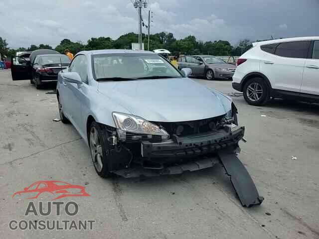 LEXUS IS 2010 - JTHFF2C26A2512710