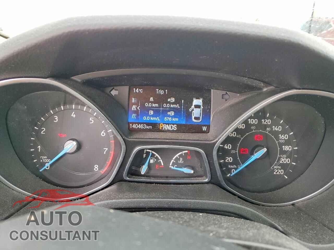 FORD FOCUS 2017 - 1FADP3F23HL261114
