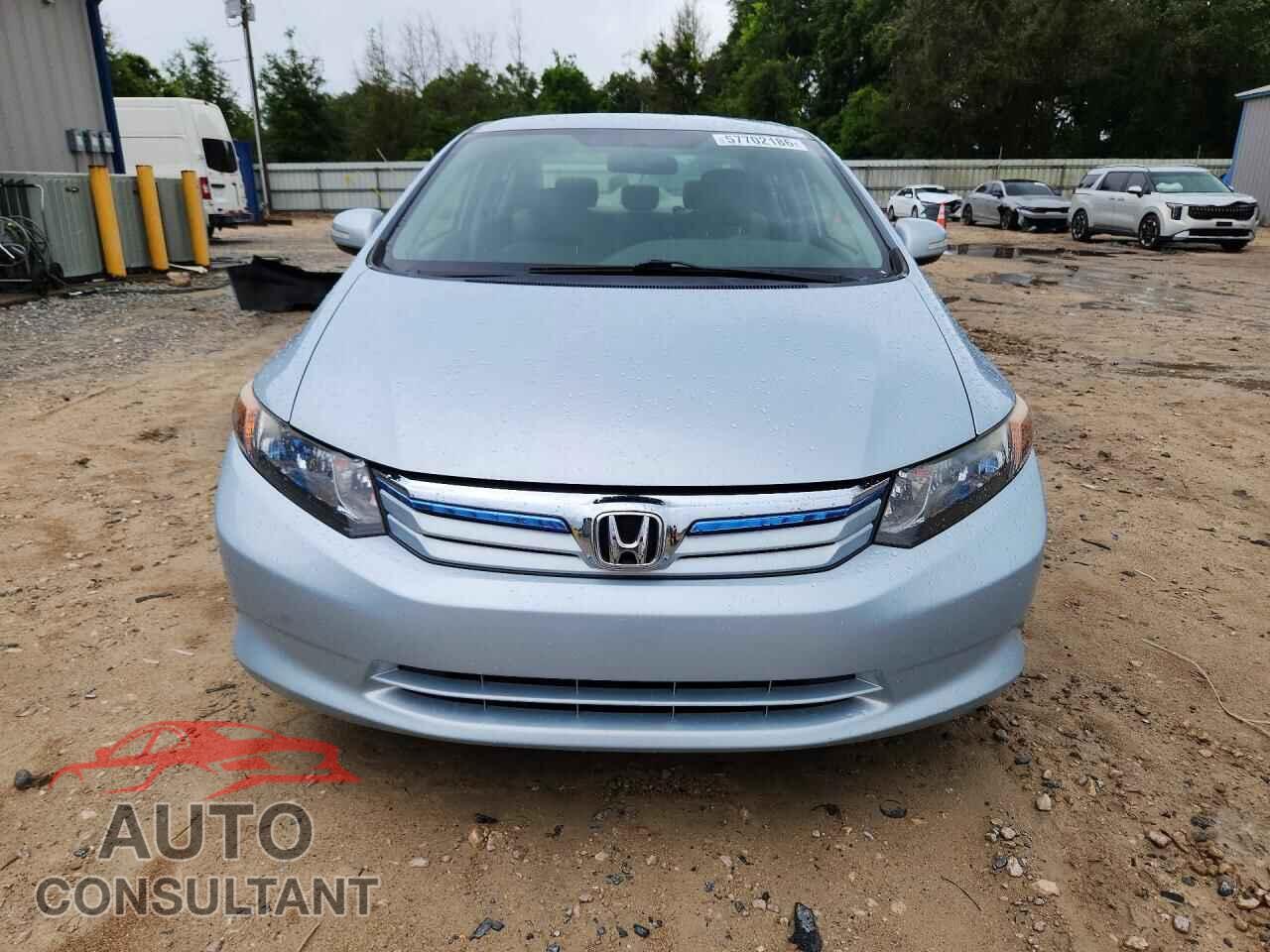 HONDA CIVIC 2012 - JHMFB4F27CS009127