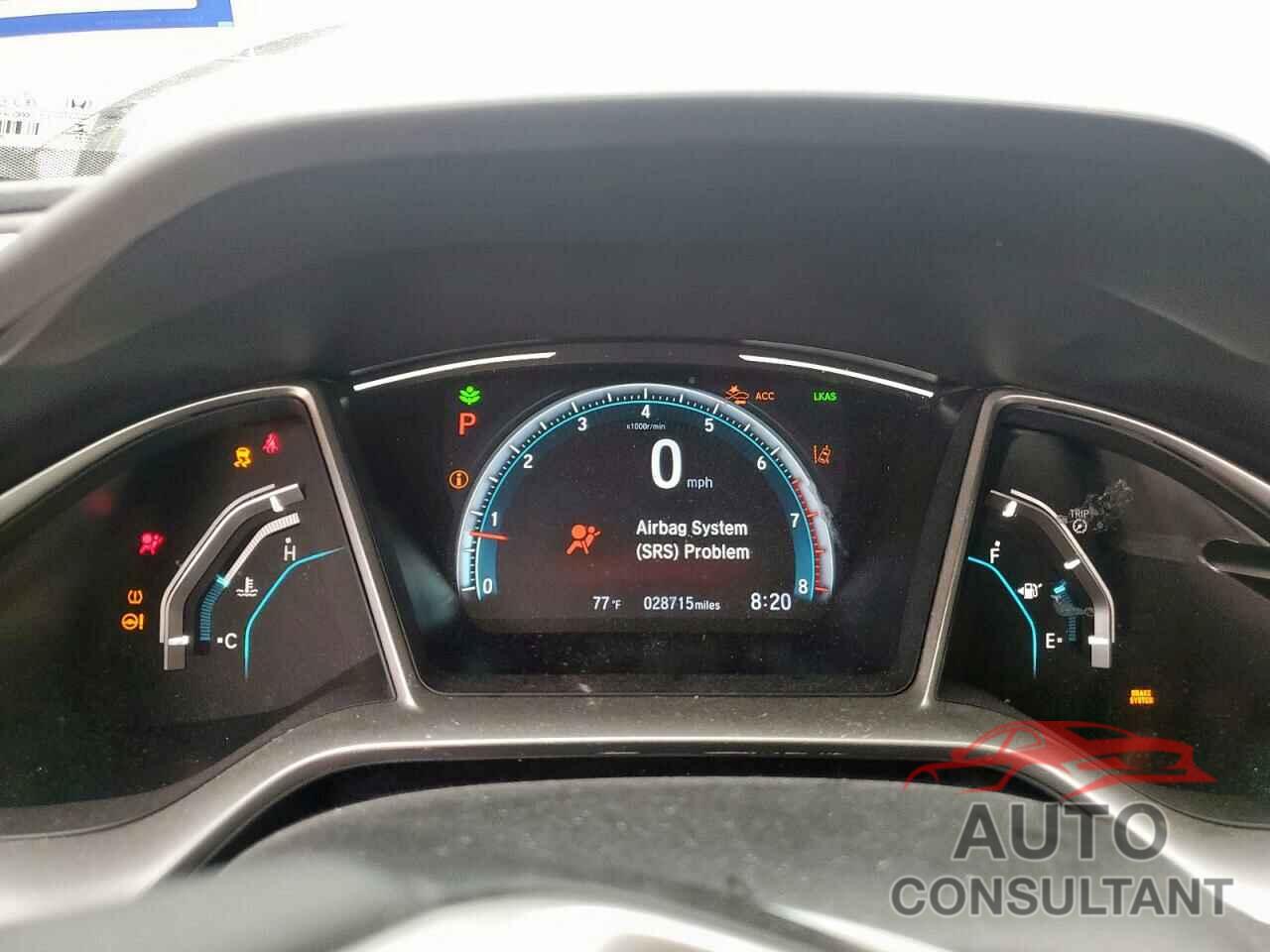 HONDA CIVIC 2021 - 19XFC1F31ME014110