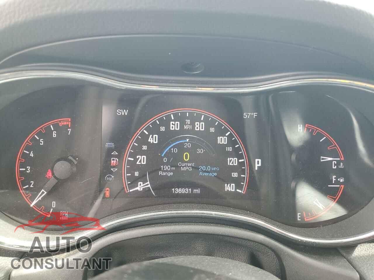 DODGE DURANGO 2016 - 1C4RDJDG1GC340856