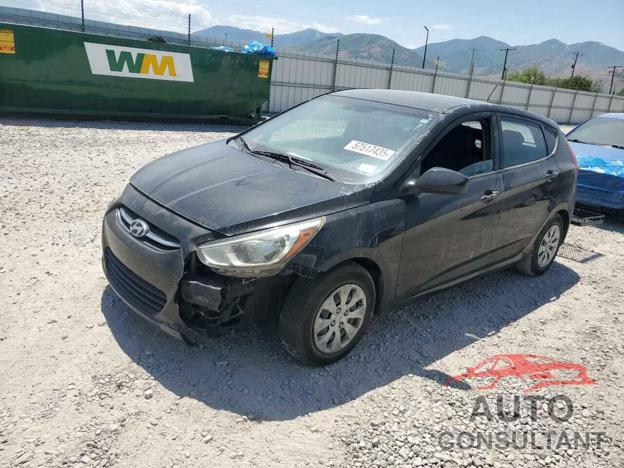 HYUNDAI ACCENT 2015 - KMHCT5AE7FU212421