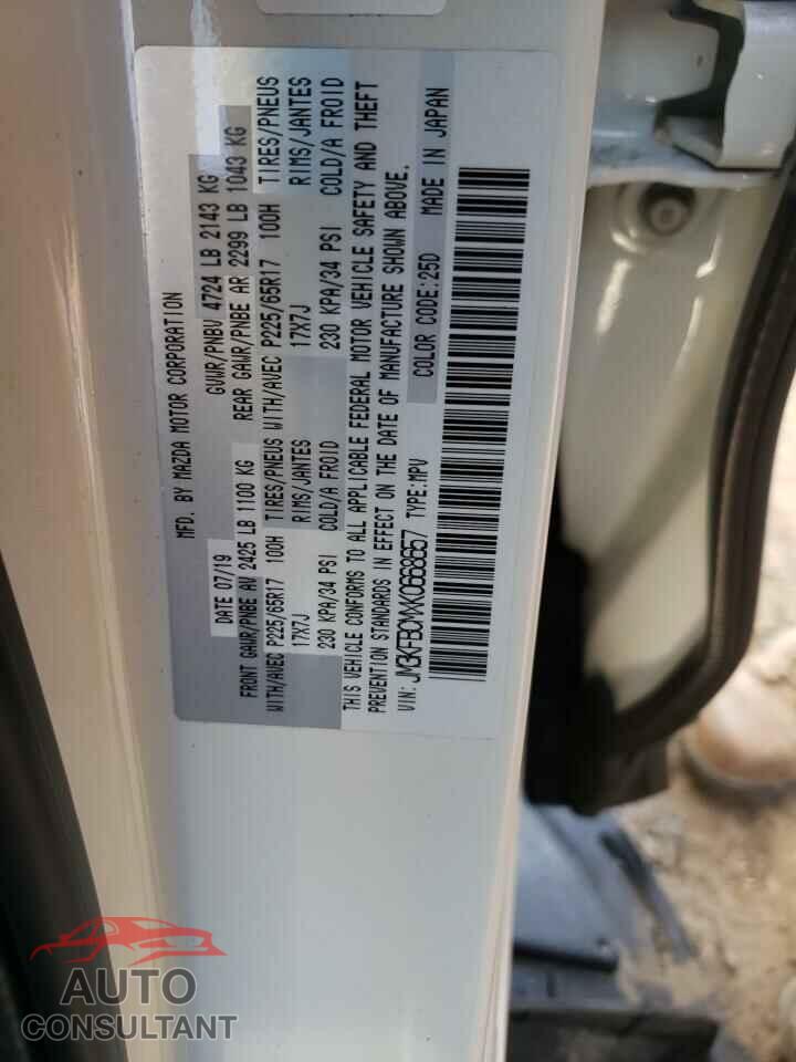 MAZDA CX-5 2019 - JM3KFBCMXK0668657