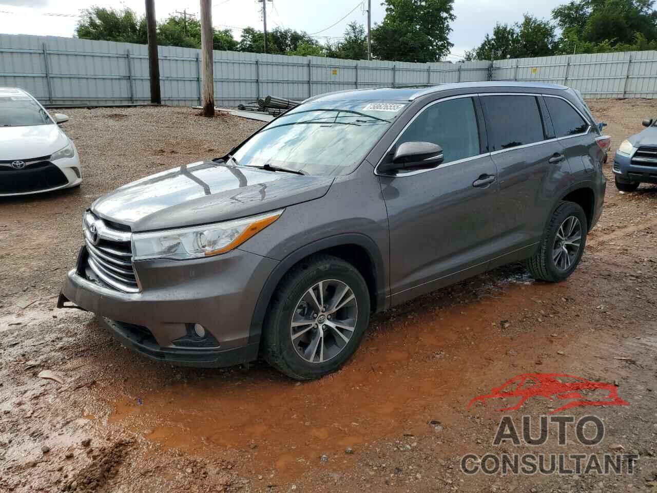 TOYOTA HIGHLANDER 2016 - 5TDKKRFH1GS505296