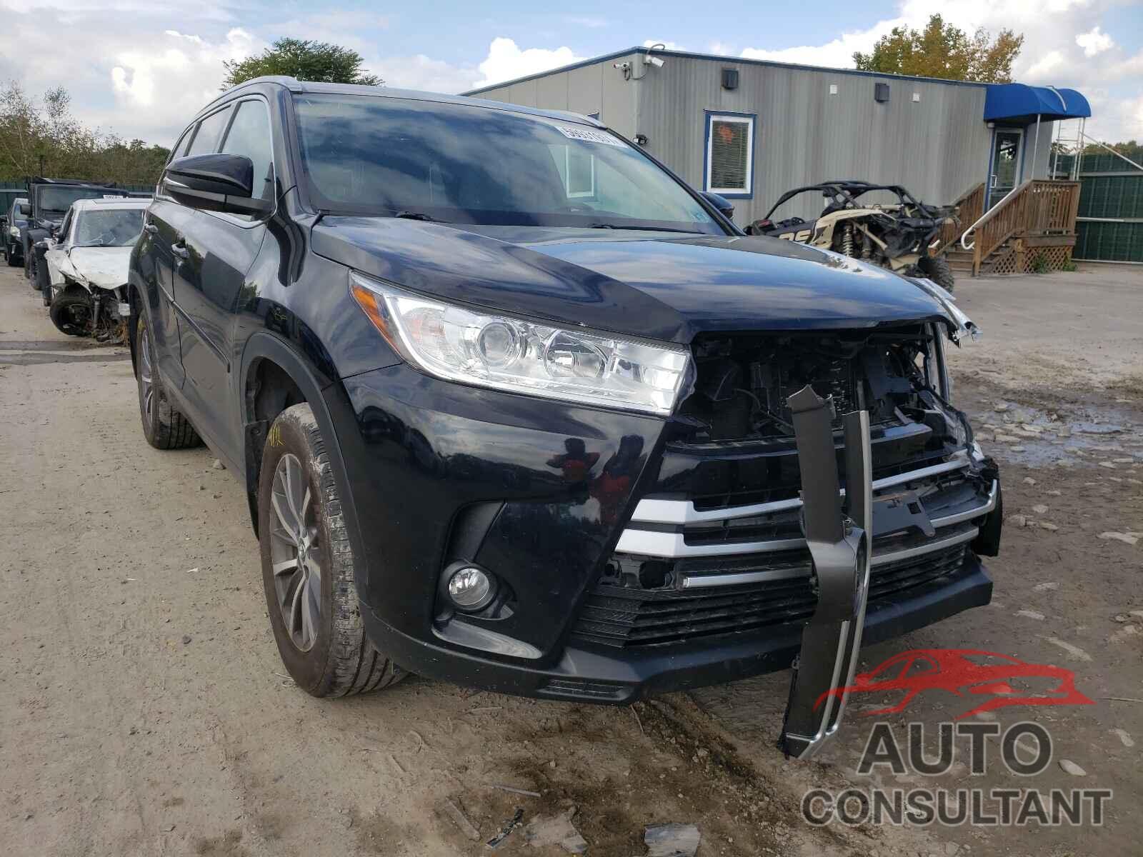 TOYOTA HIGHLANDER 2017 - 5TDJZRFH2HS406656