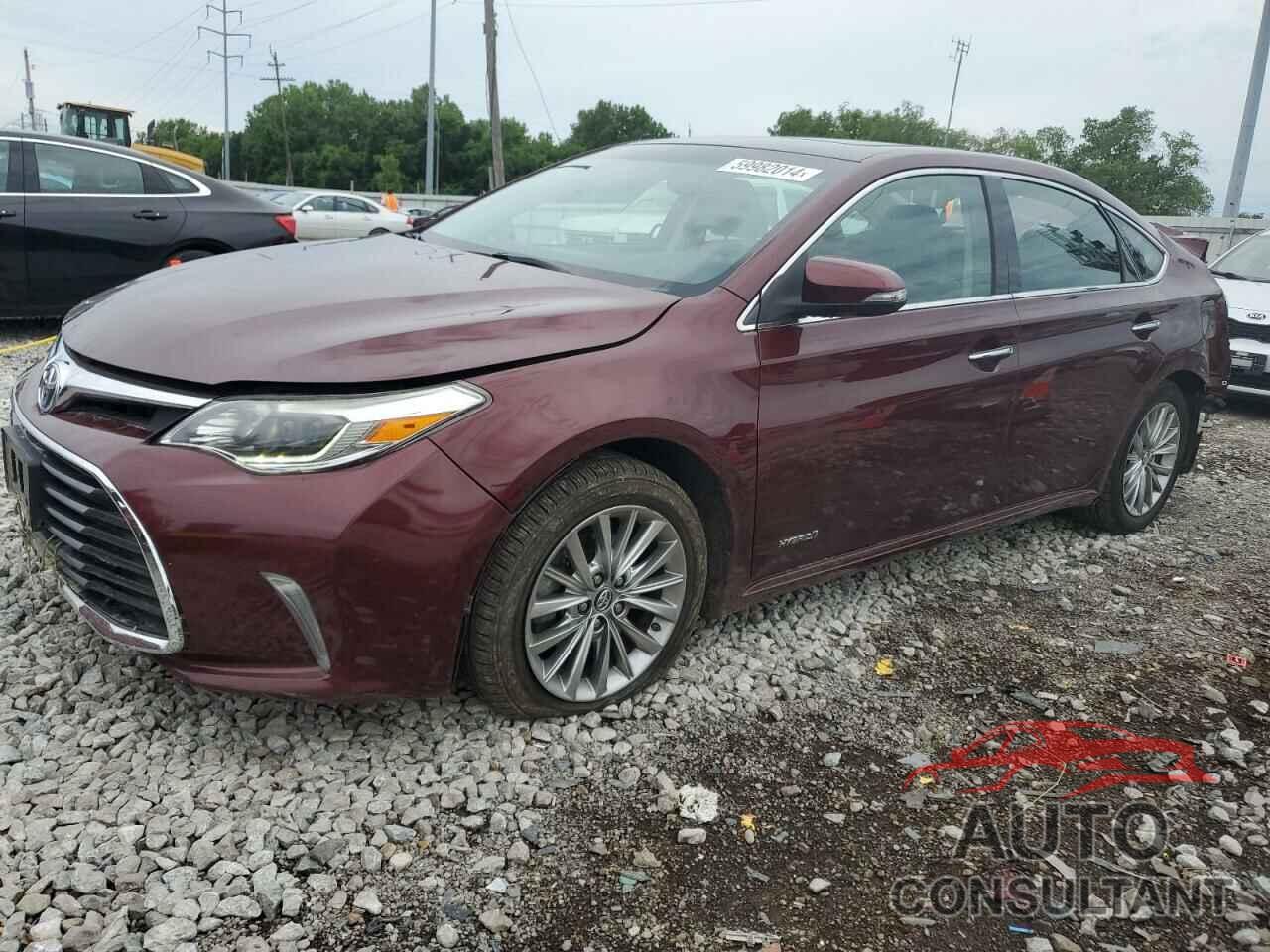 TOYOTA AVALON 2016 - 4T1BD1EB5GU050128