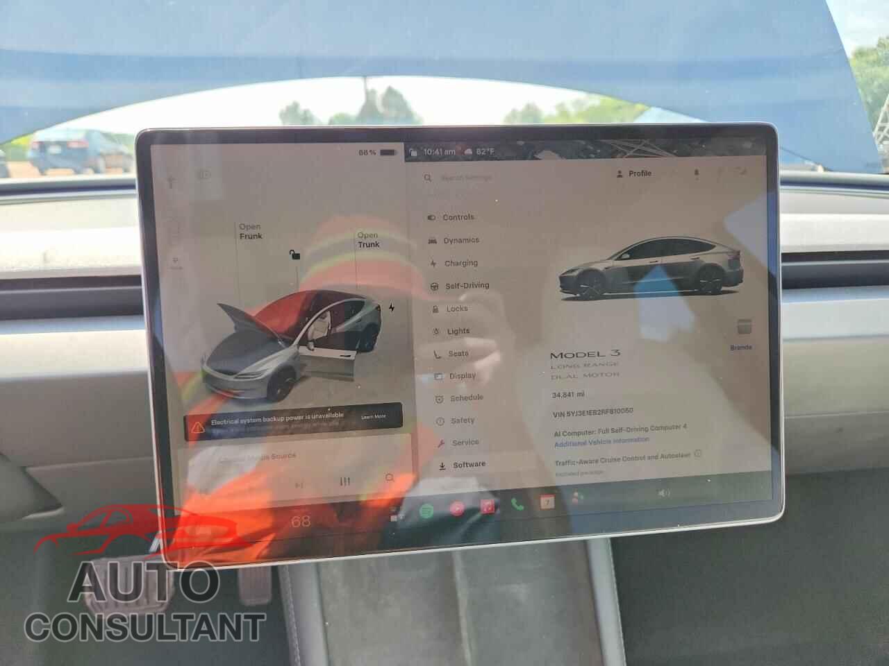 TESLA MODEL 3 2024 - 5YJ3E1EB2RF810050