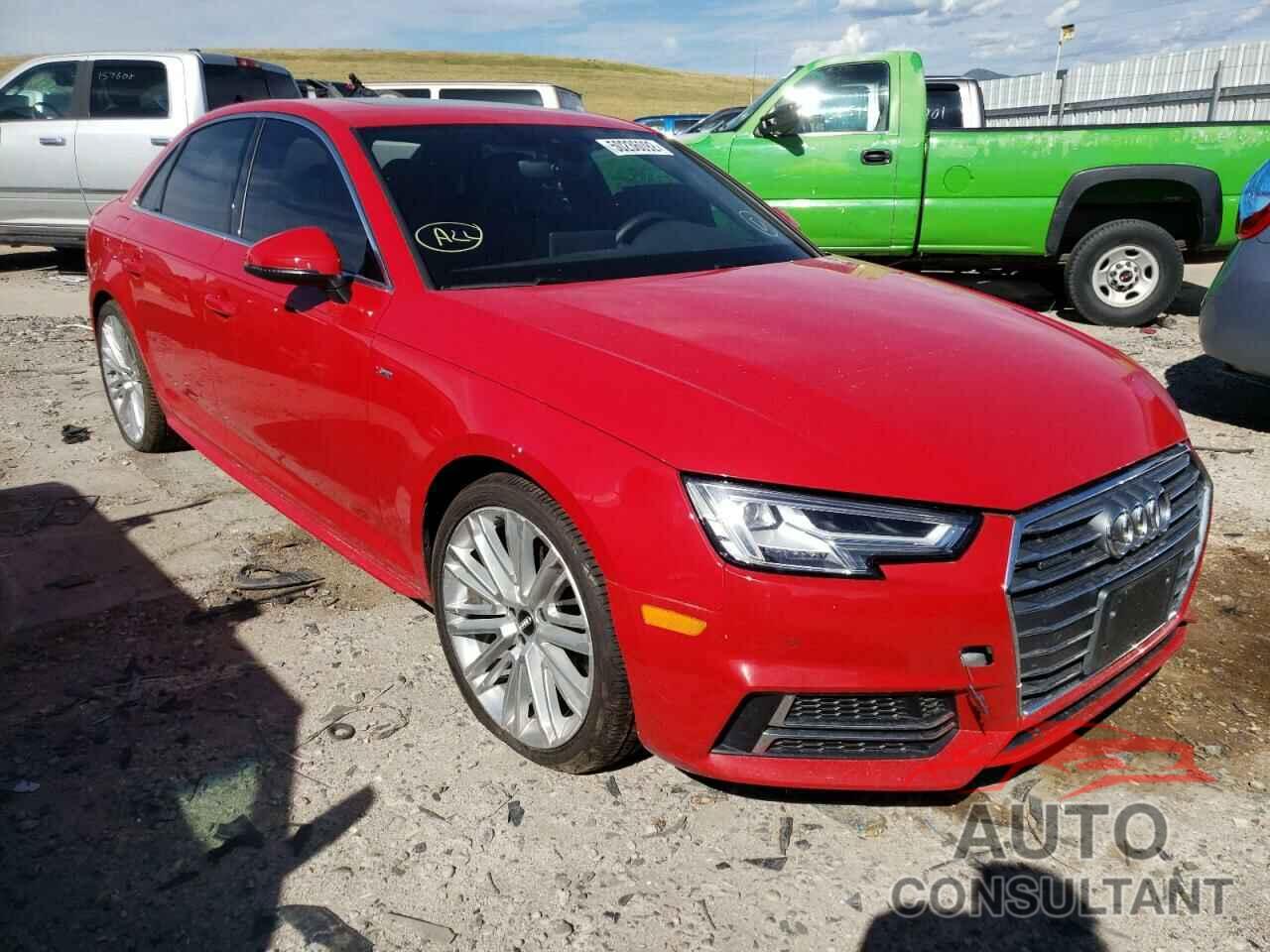 AUDI A4 2017 - WAUENAF40HN014337