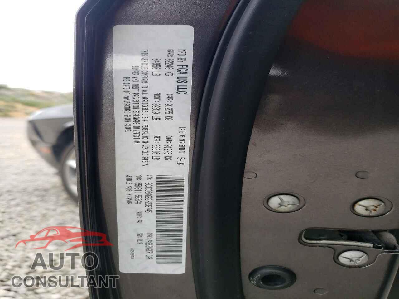 DODGE CHALLENGER 2016 - 2C3CDZAG6GH236745
