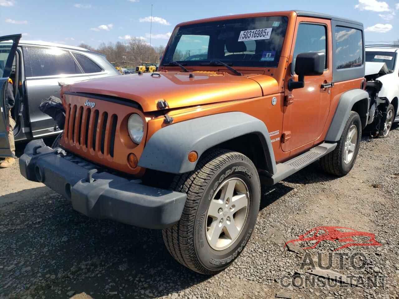 JEEP WRANGLER 2011 - 1J4GA2D10BL602323