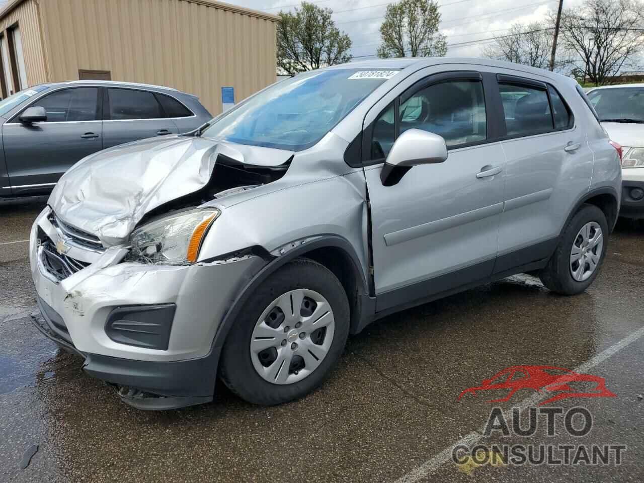 CHEVROLET TRAX 2016 - 3GNCJKSB3GL272311