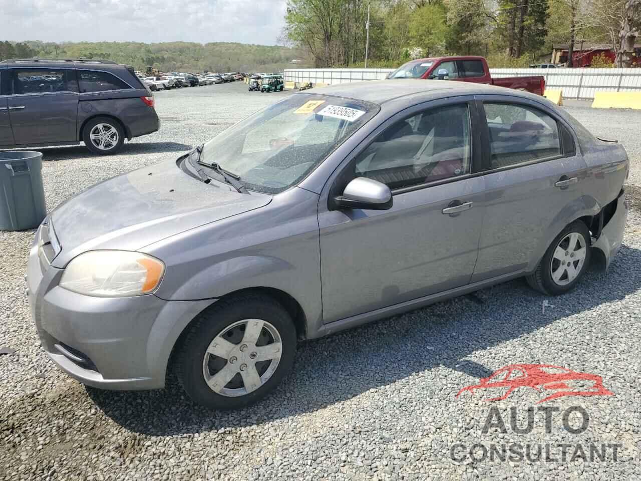 CHEVROLET AVEO 2010 - KL1TD5DE5AB124590