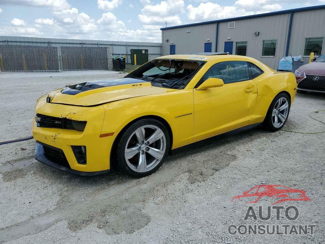 CHEVROLET CAMARO 2013 - 2G1FZ1EPXD9801678