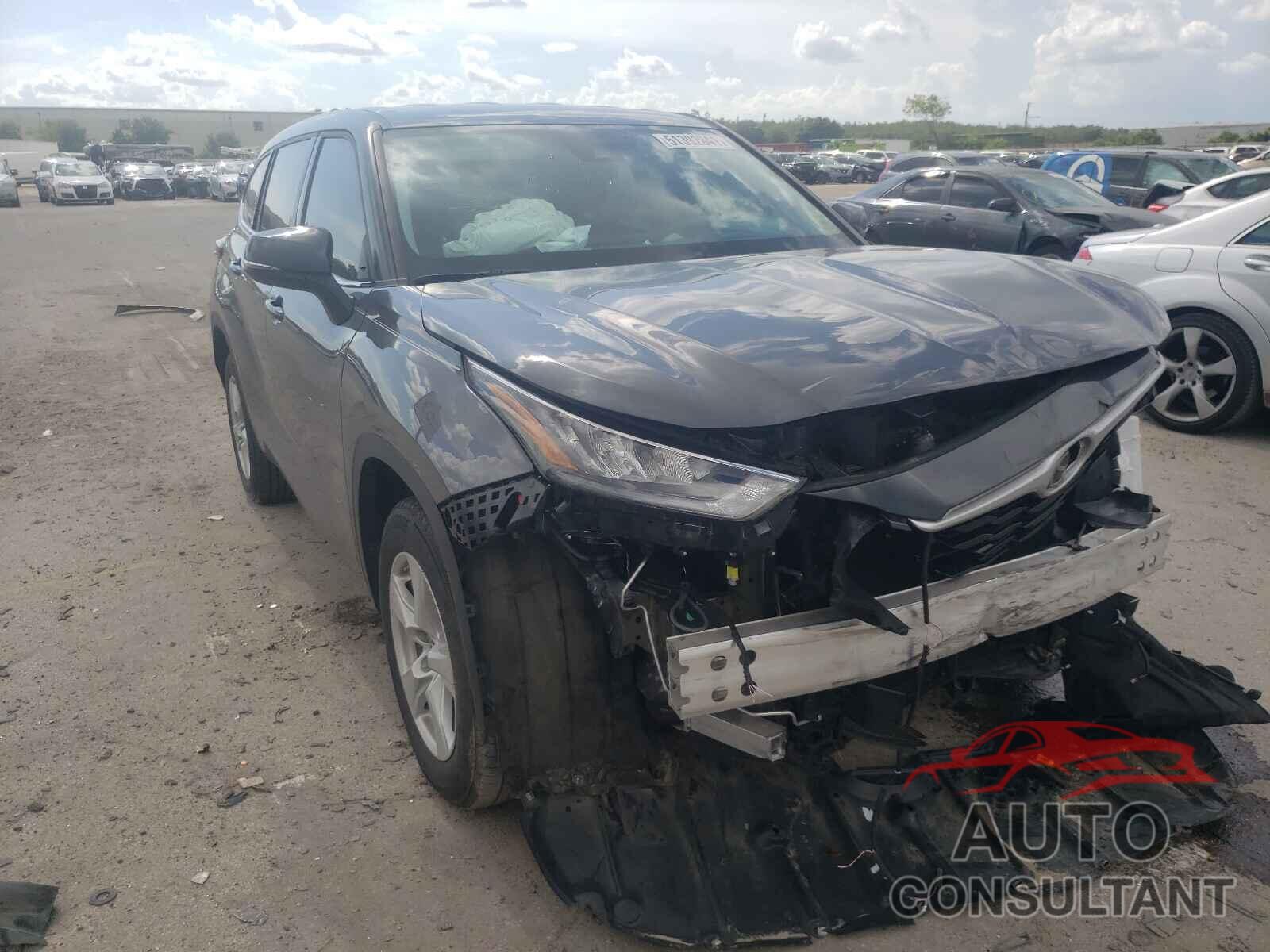 TOYOTA HIGHLANDER 2020 - 5TDCZRAH0LS506750
