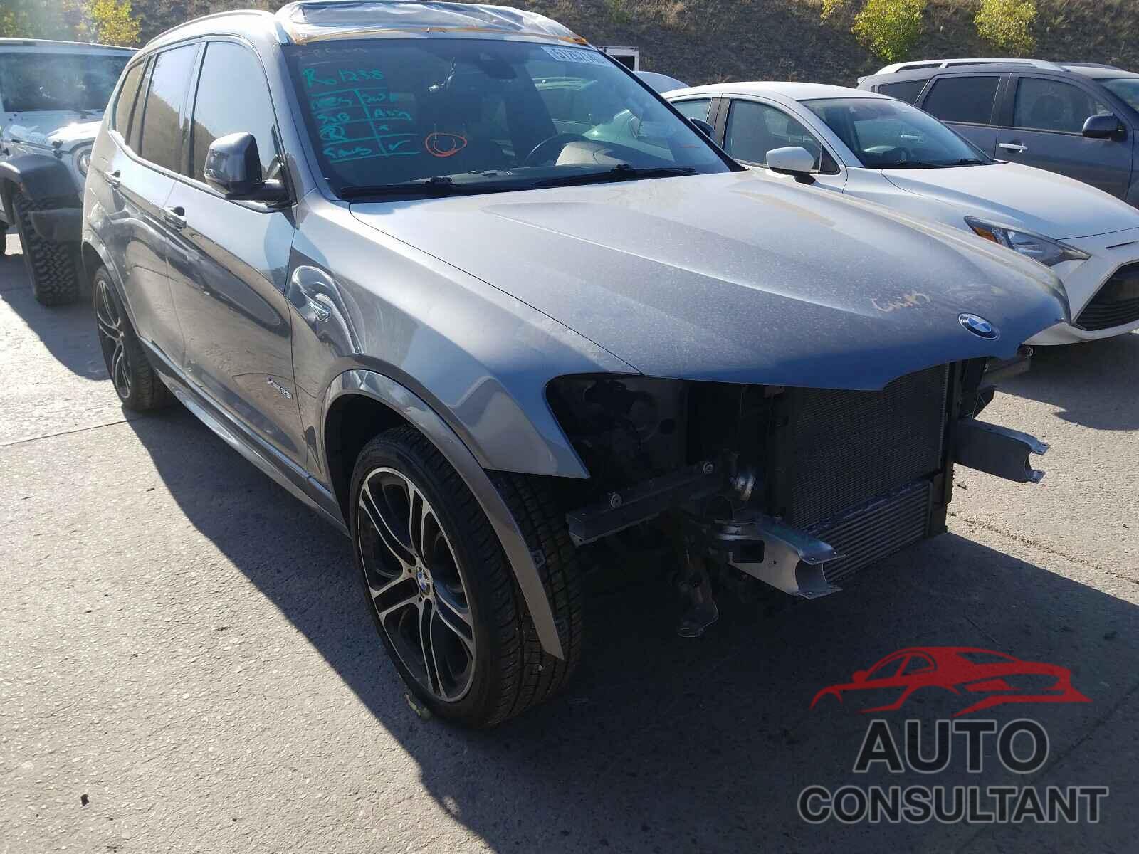 BMW X3 2016 - 5UXWX9C59G0D76693