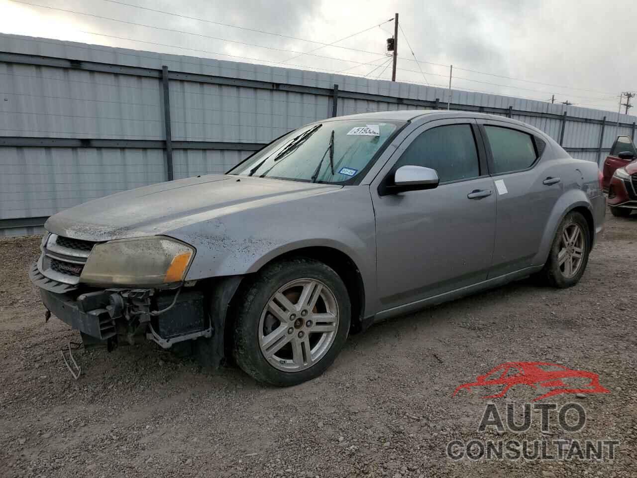 DODGE AVENGER 2013 - 1C3CDZCB0DN625143