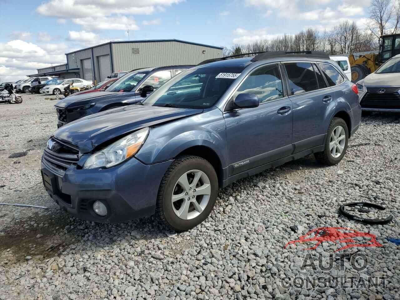 SUBARU OUTBACK 2013 - 4S4BRBCC2D1307861