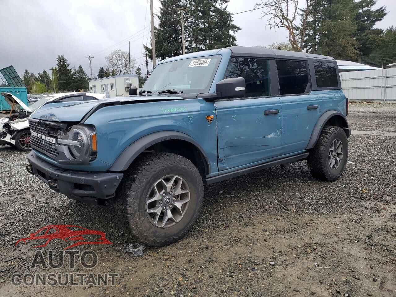 FORD BRONCO 2022 - 1FMEE5DPXNLB51750