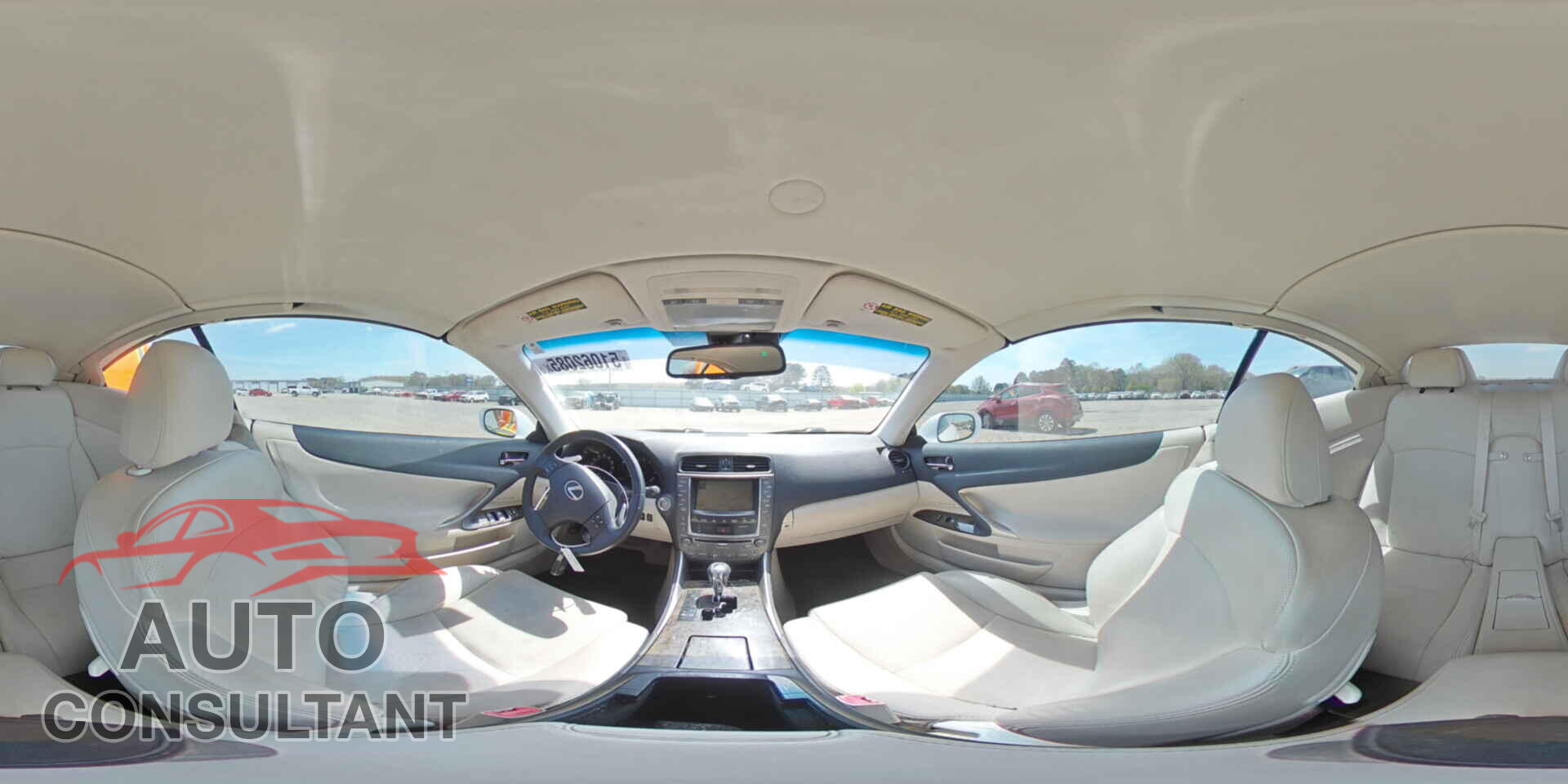 LEXUS IS 2010 - JTHFF2C25A2503528