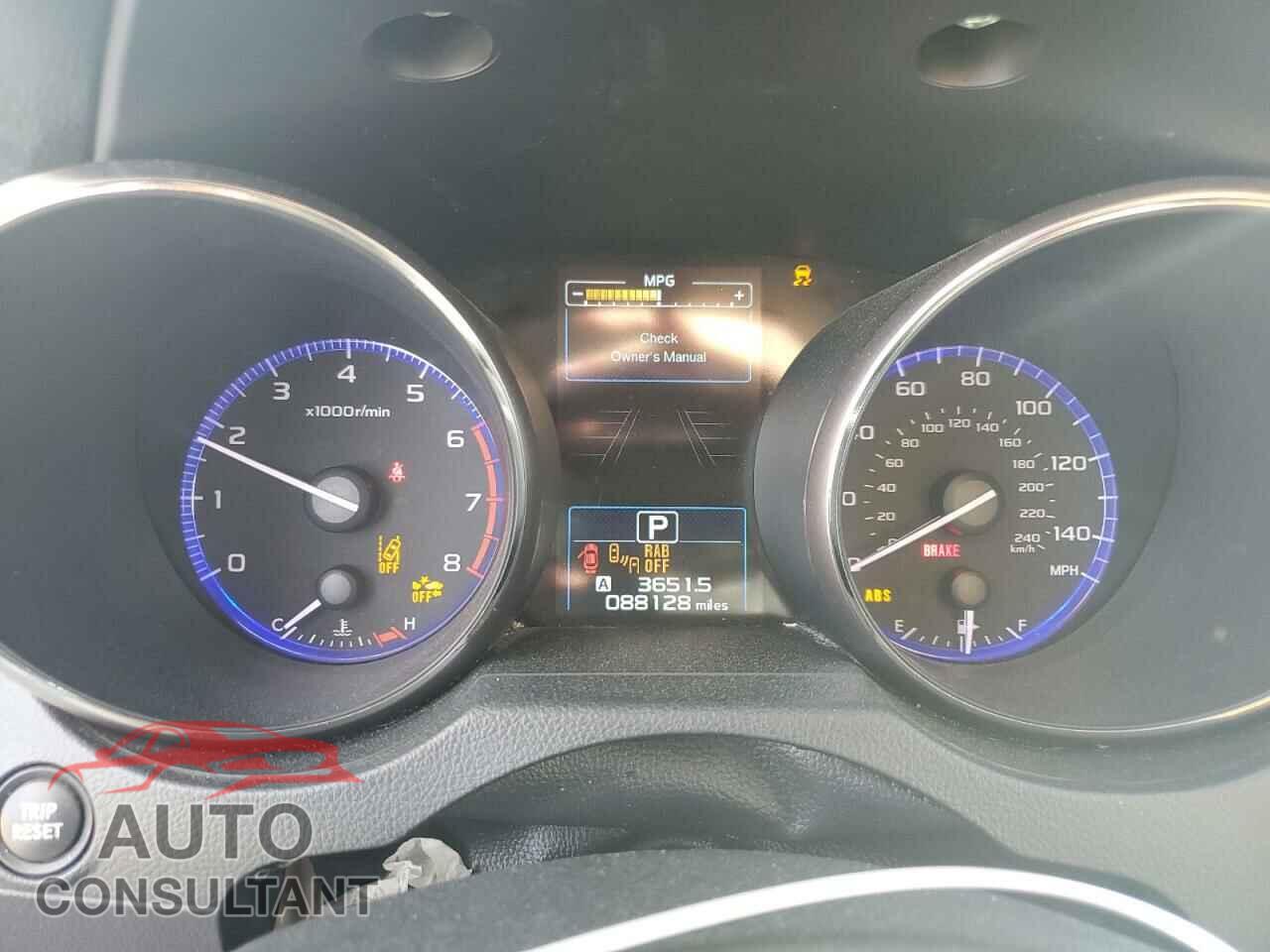 SUBARU OUTBACK 2019 - 4S4BSANC6K3365503