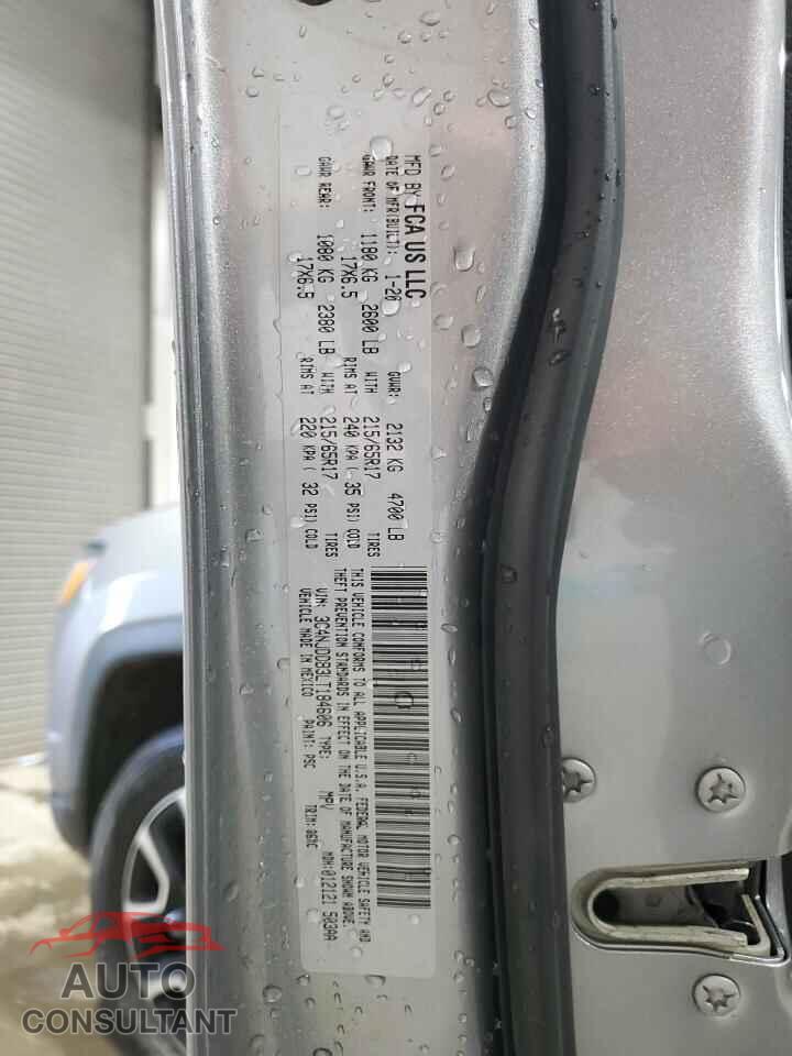 JEEP COMPASS 2020 - 3C4NJDDB3LT184606