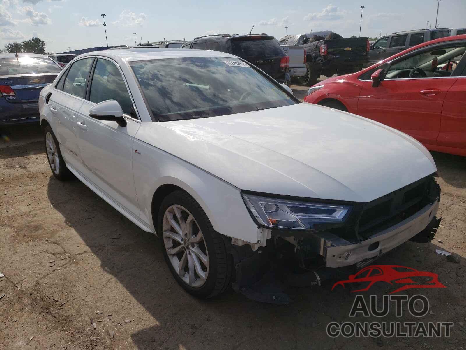 AUDI A4 2019 - WAUENAF48KN002637