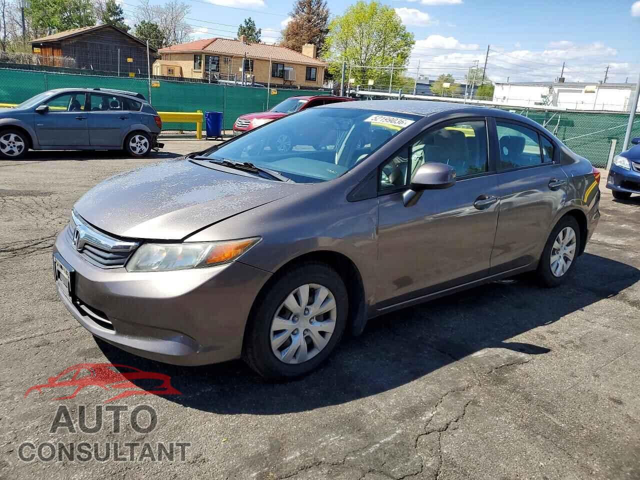 HONDA CIVIC 2012 - 2HGFB2F51CH588656