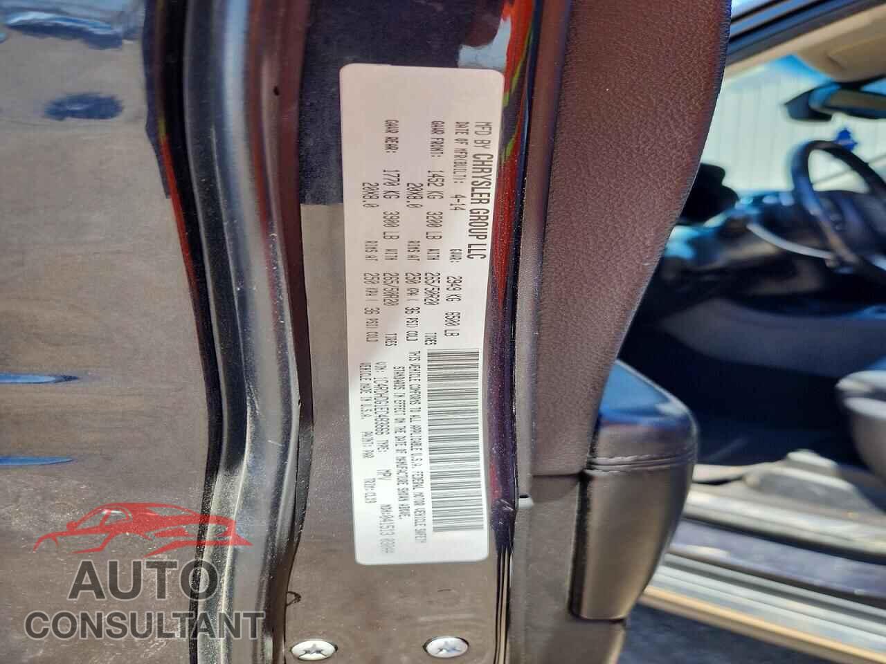 DODGE DURANGO 2014 - 1C4RDHDG1EC483666