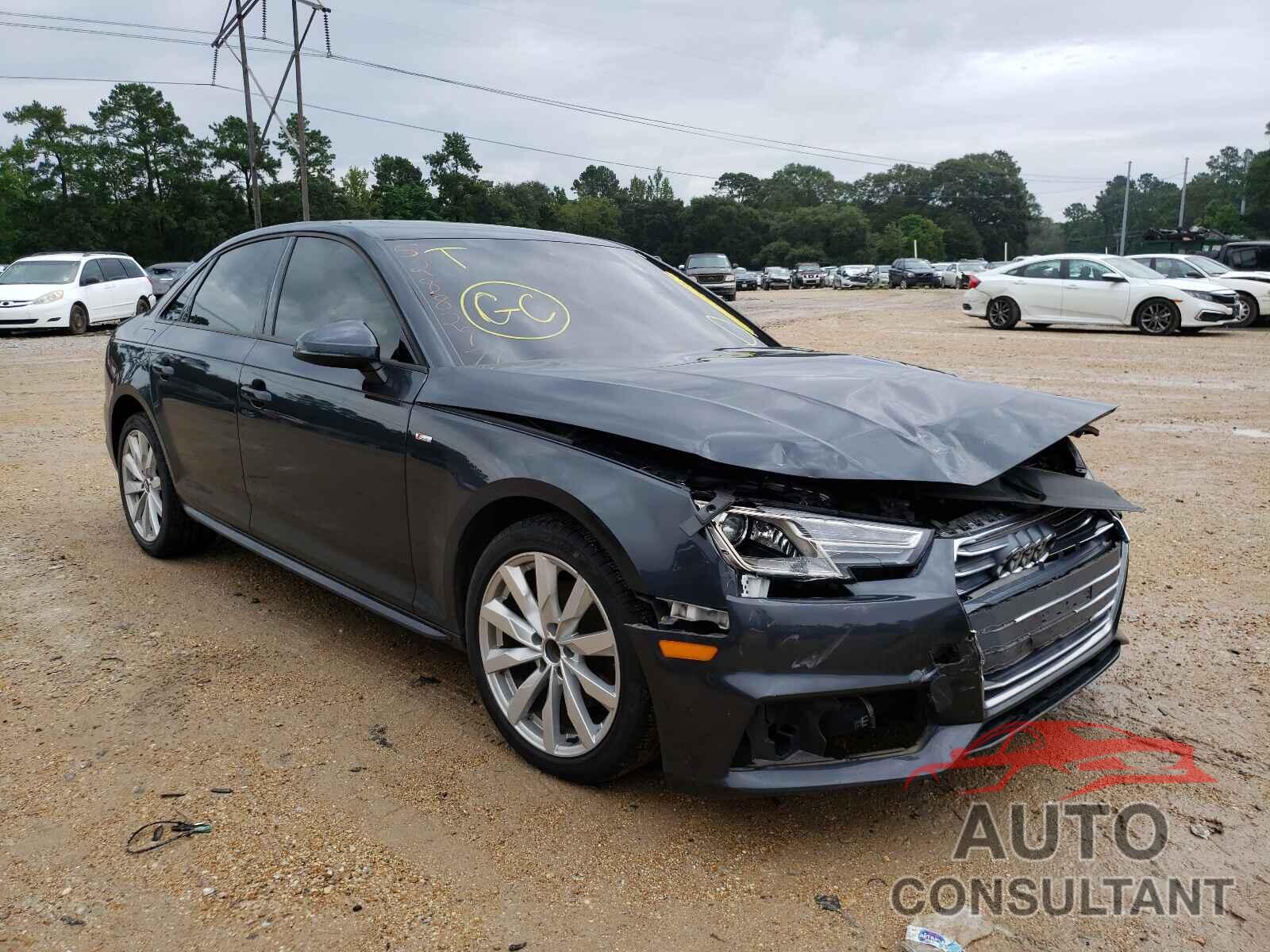 AUDI A4 2018 - WAUKMAF49JA224518