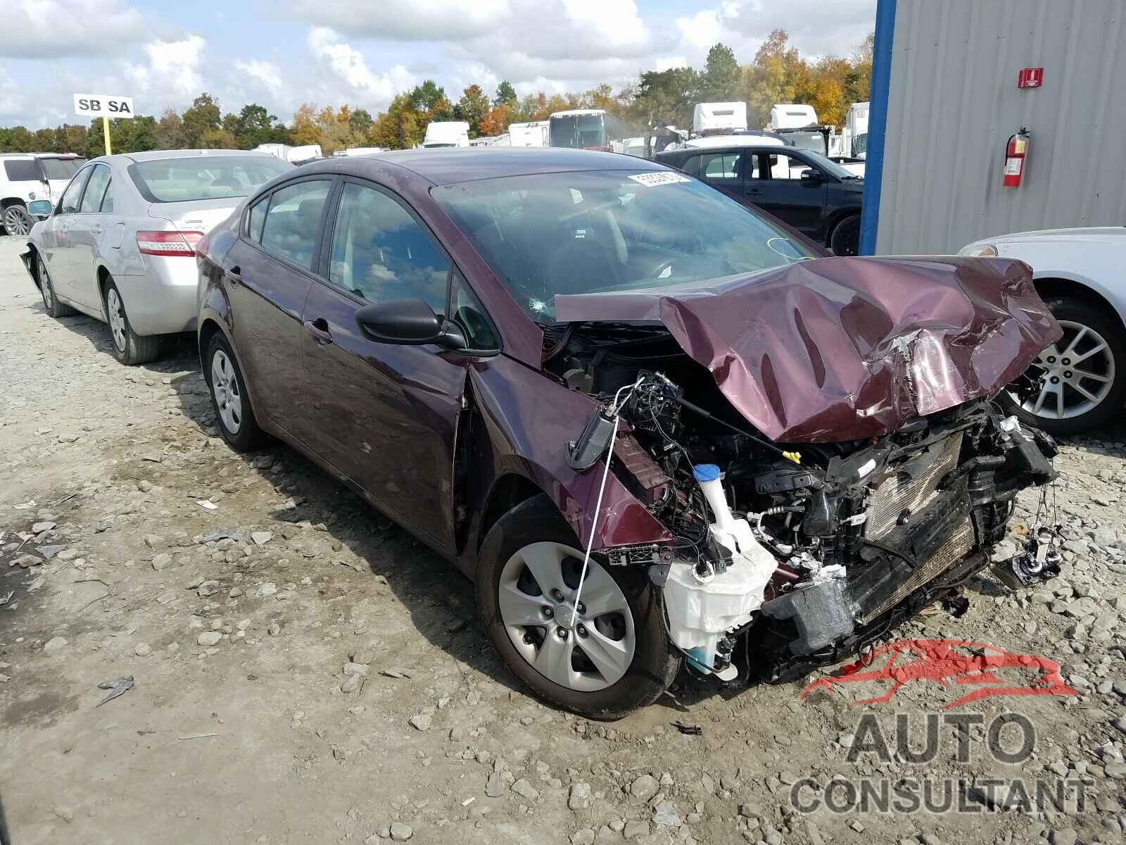 KIA FORTE 2017 - 3KPFK4A76HE099952