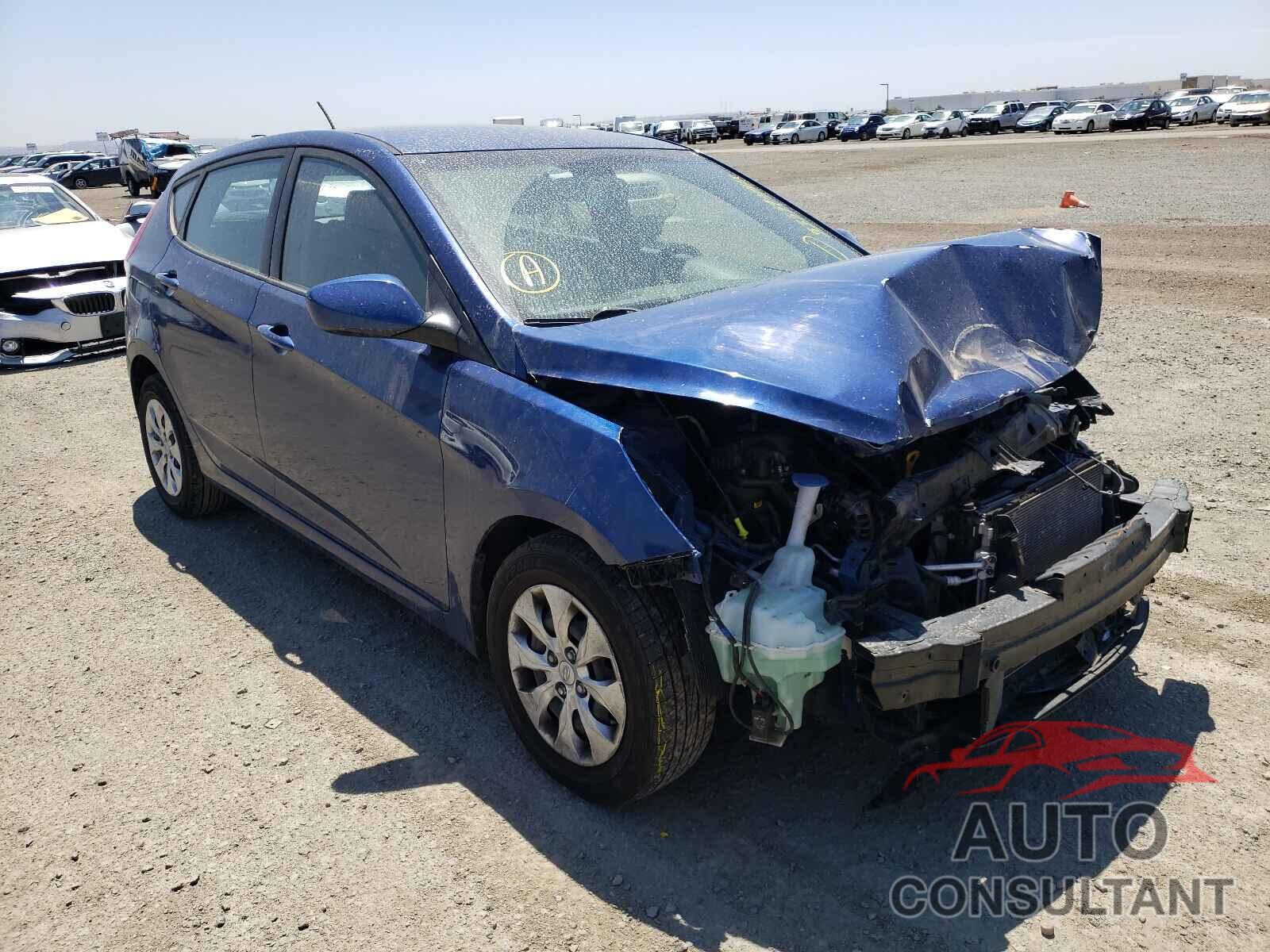 HYUNDAI ACCENT 2017 - KMHCT5AEXHU326285