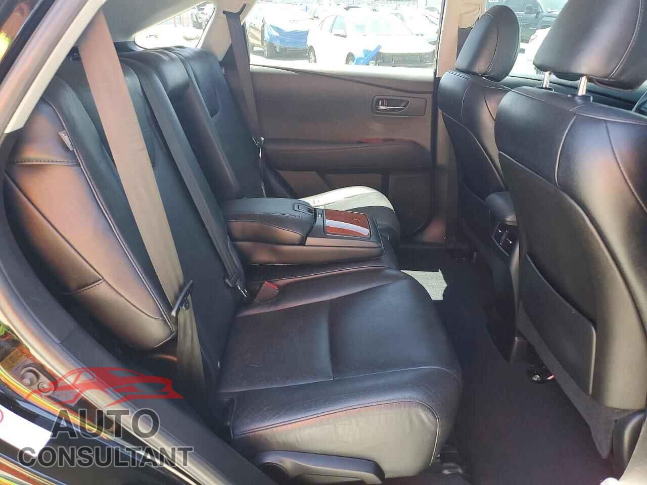 LEXUS RX350 2012 - 2T2ZK1BA6CC083159