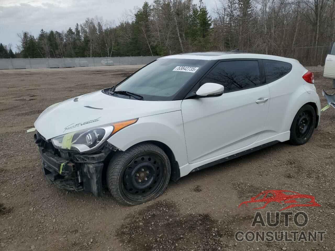 HYUNDAI VELOSTER 2014 - KMHTC6AE3EU205678