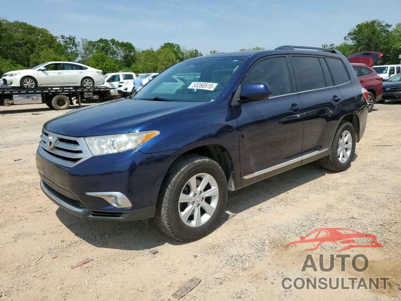 TOYOTA HIGHLANDER 2013 - 5TDZK3EH1DS135895