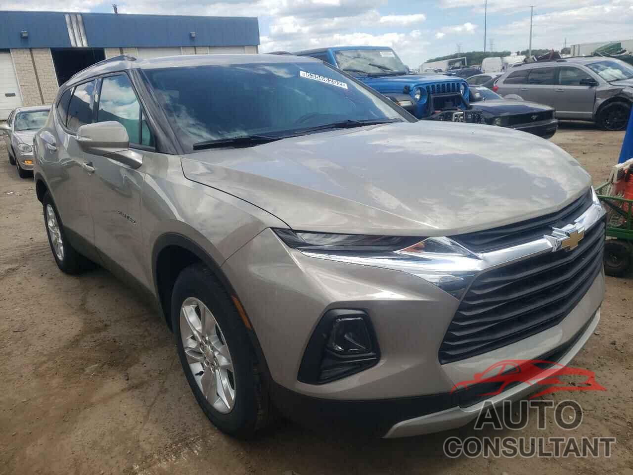 CHEVROLET BLAZER 2021 - 3GNKBCRS1MS551889