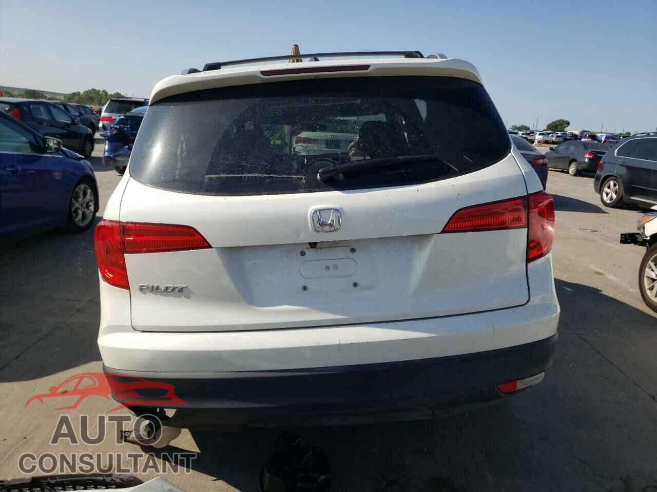 HONDA PILOT 2017 - 5FNYF5H54HB039850