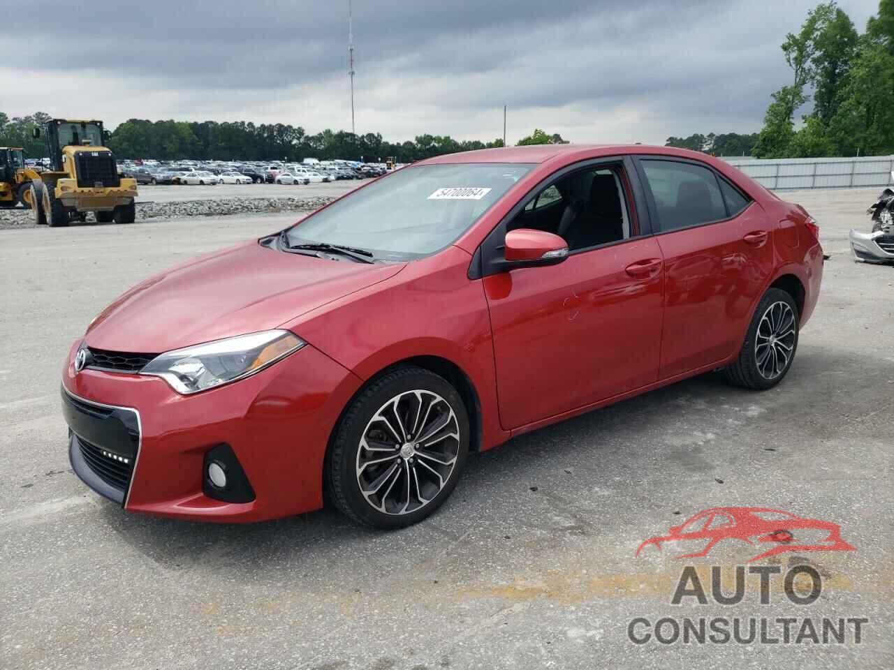 TOYOTA COROLLA 2016 - 2T1BURHE7GC656410