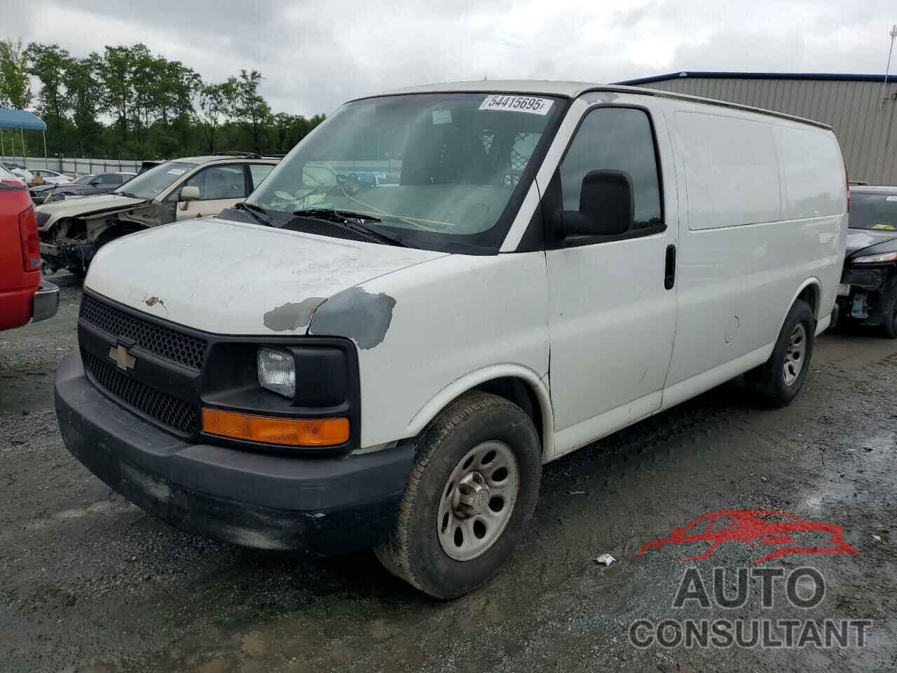 CHEVROLET EXPRESS 2011 - 1GCSGAFX9B1176878