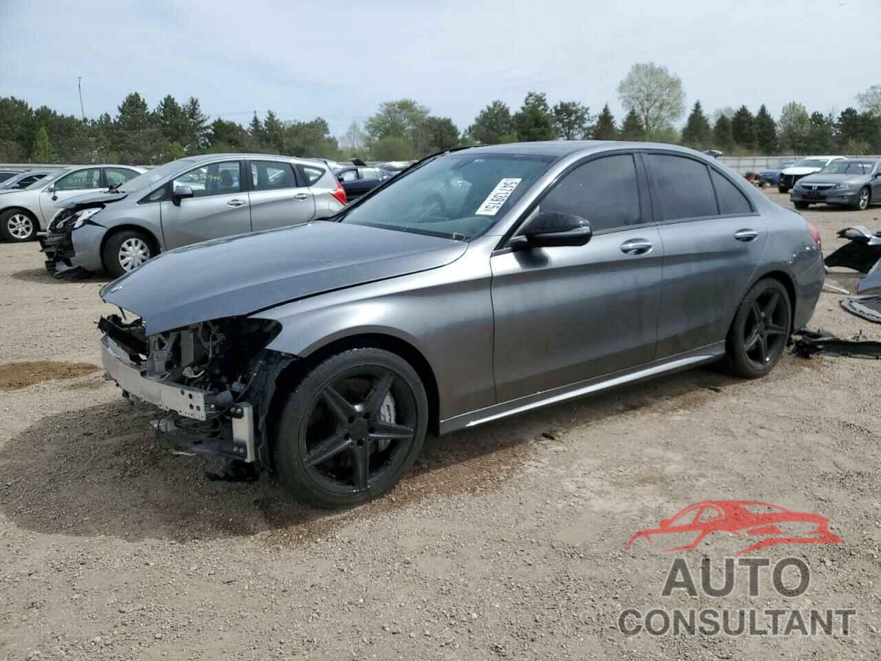 MERCEDES-BENZ C-CLASS 2018 - 55SWF6EB6JU278330