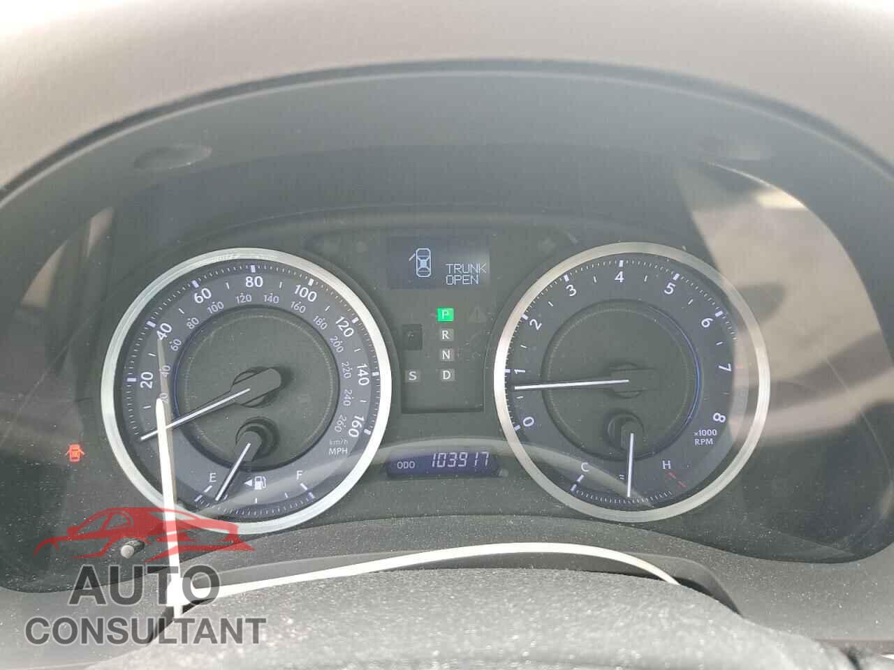 LEXUS IS 2012 - JTHCF5C25C5054390
