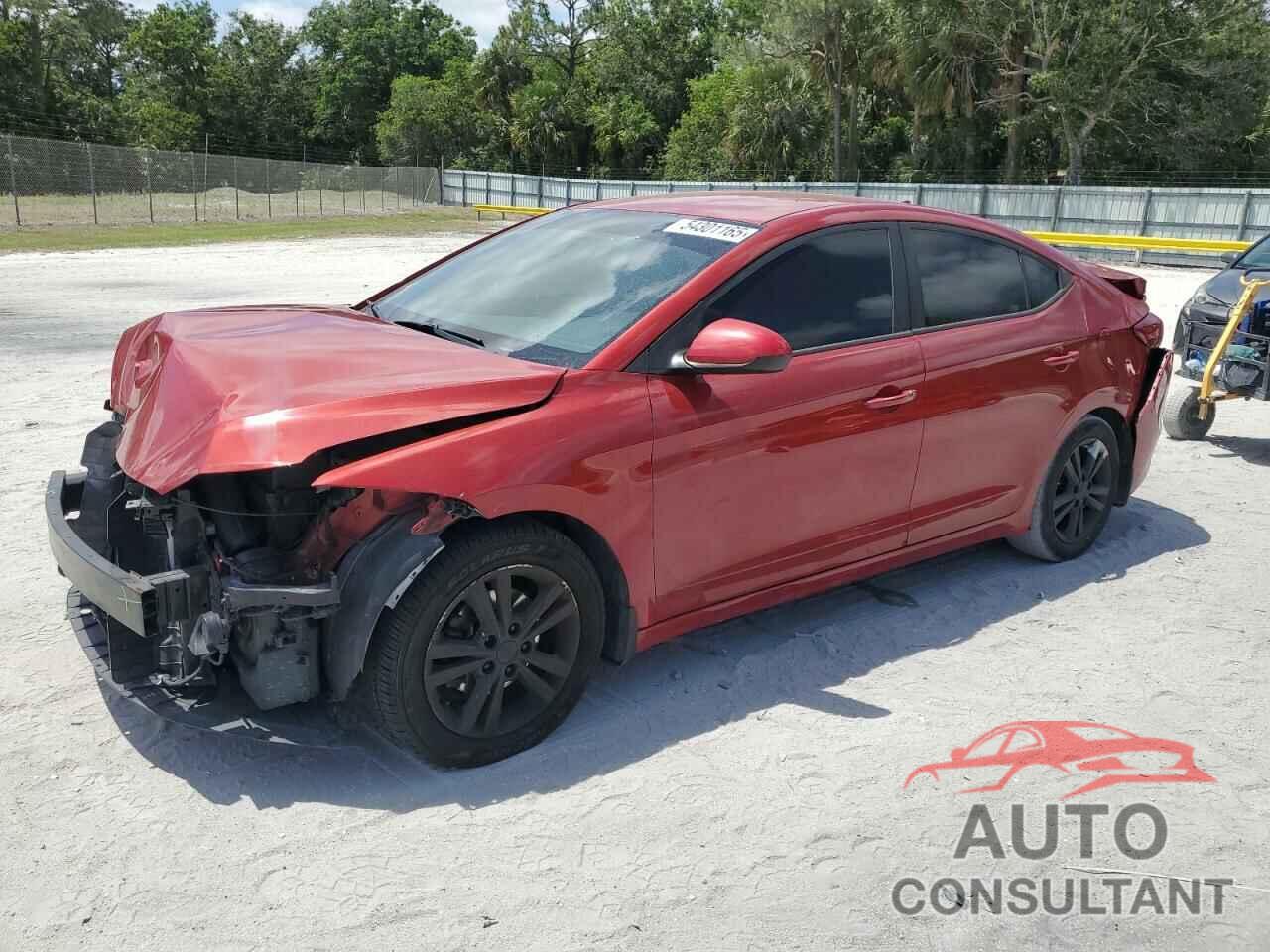 HYUNDAI ELANTRA 2017 - KMHD84LF3HU401480